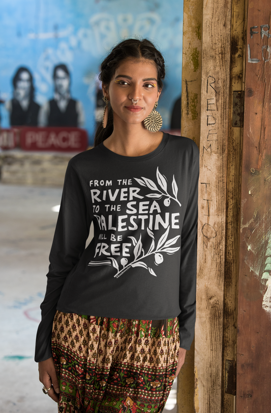 From The River, To The Sea Long-Sleeve T-Shirt
